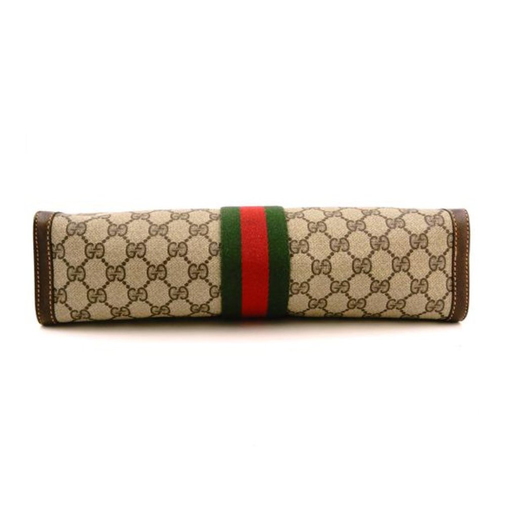 Gucci Vintage Supreme Web Gg Monogram Clutch - Picture 3 of 9
